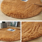 Fur Round Mat Kids