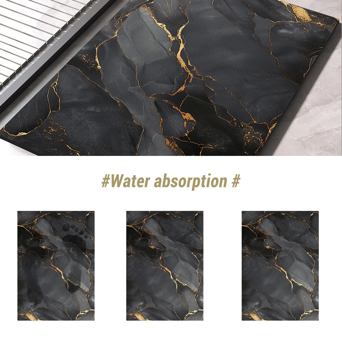 Luxury Bath Mat Bathroom Rug