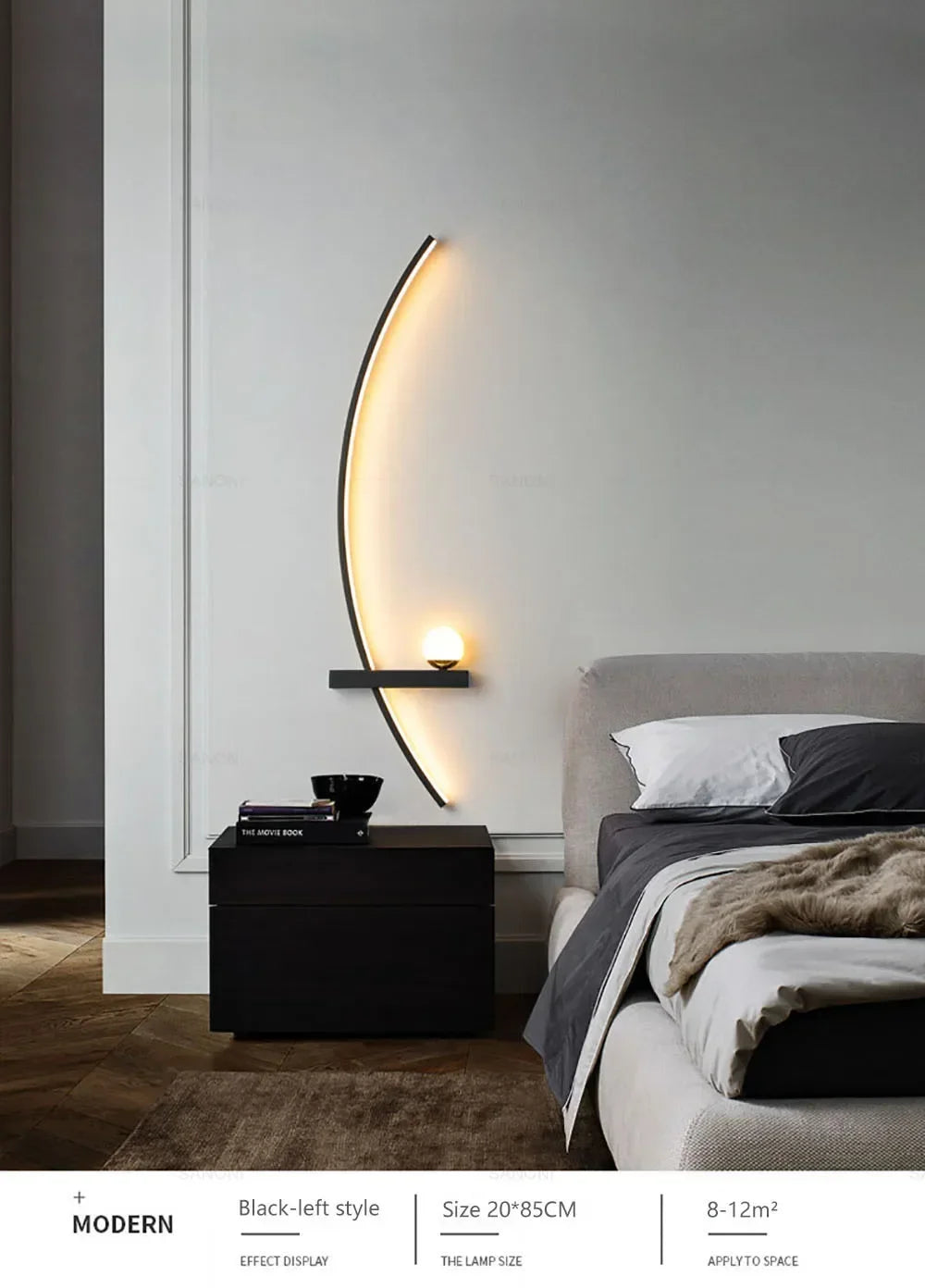 Nordic LED Wall Lamp Stripes