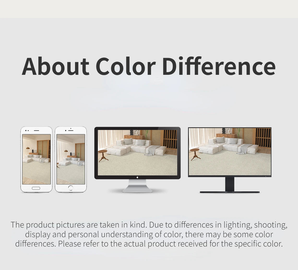 Minimalist Bedroom Bedside Carpet