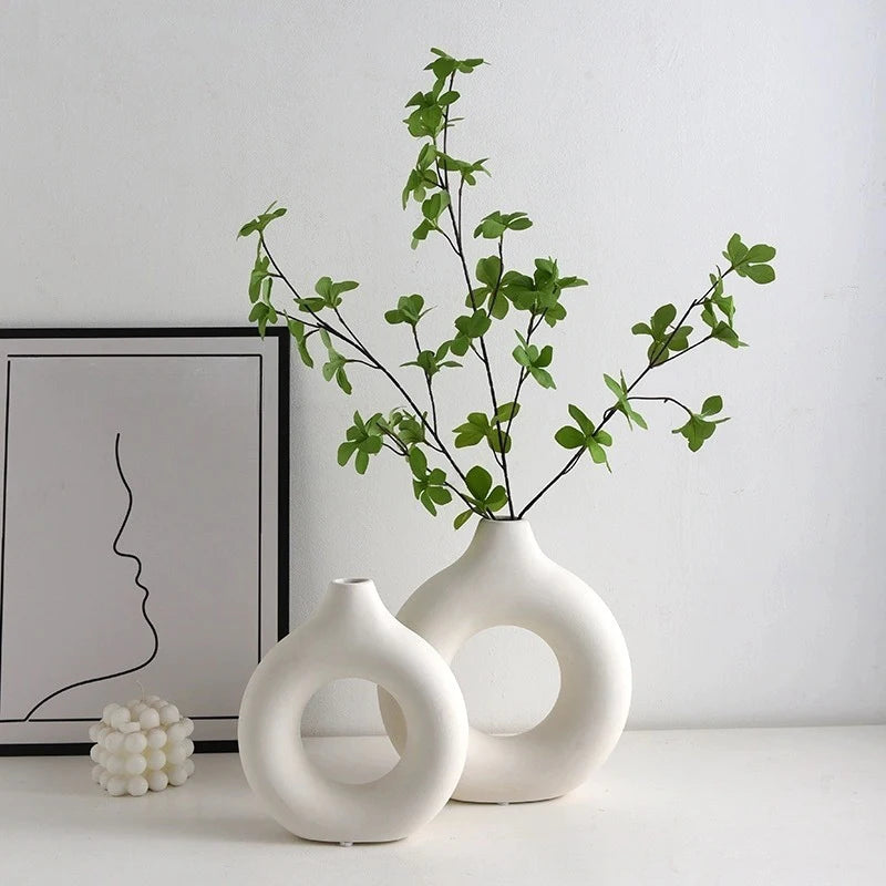 Nordic Donuts Vase