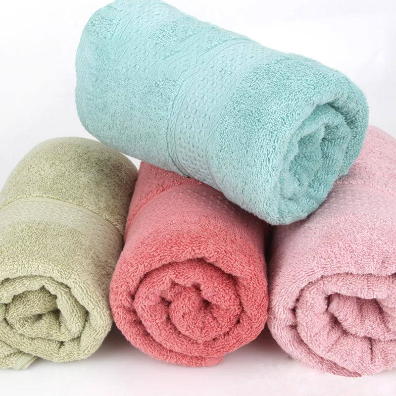 High quality pure cotton thick adult towels