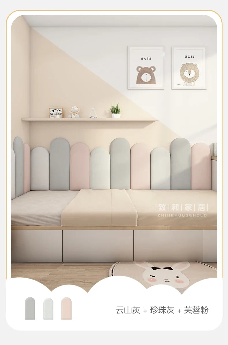 Wall Panel Removable Headboard