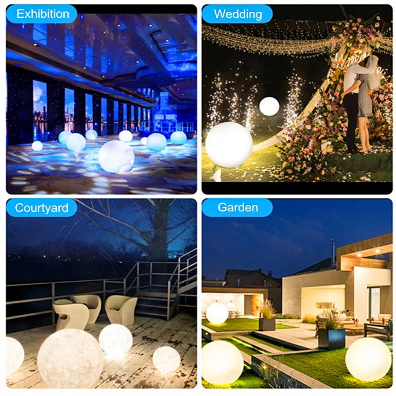 LED Garden Ball Light Outdoor Solar Lighting