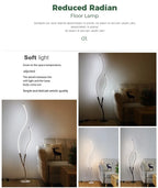 Modern LED Creative Branches Modeling Floor Lamp